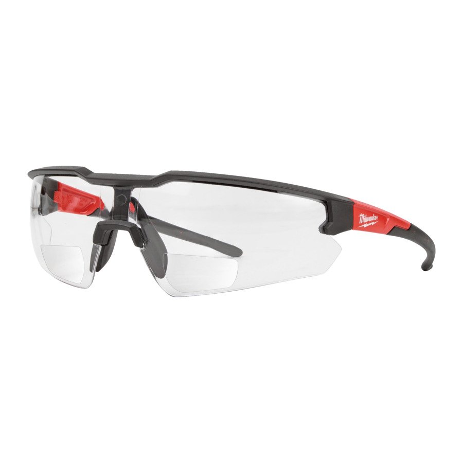 MILWAUKEE Bi-Focal (+1) dioptrické ochranné brýle s pruhledným sklem