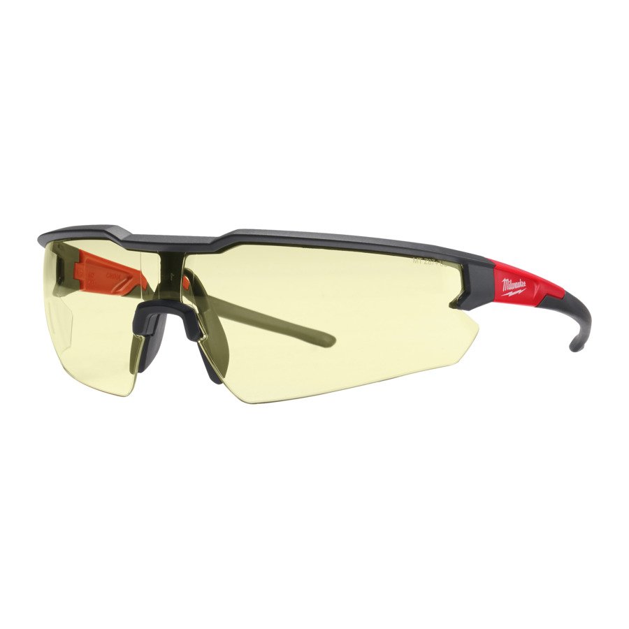 MILWAUKEE Ochranné brýle odolné proti poškrábání - žluté