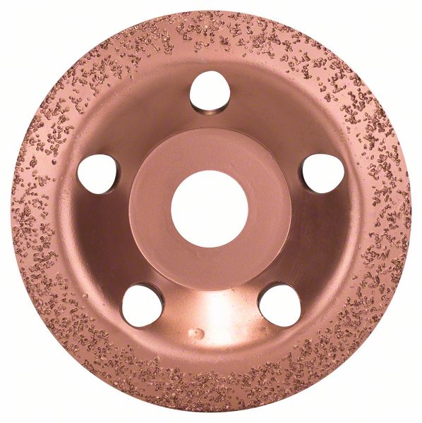 Hrncový brusný kotouc se zrnem z tvrdého kovu 115 x 22,23 mm; jemný, šikmý