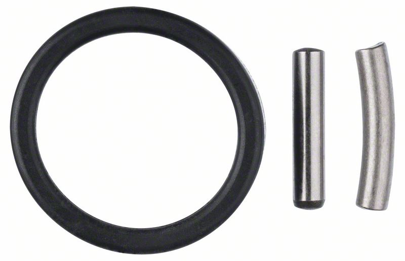 Upevnovací sada: upevnovací kolík a gumový kroužek 5 mm, 25 mm