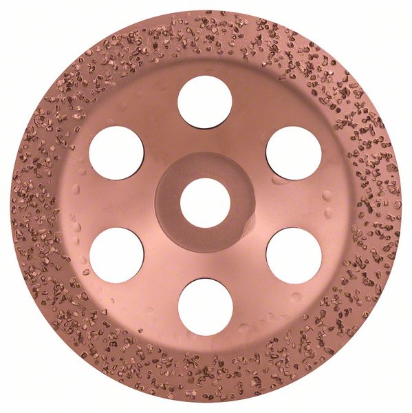 Hrncový brusný kotouc se zrnem z tvrdého kovu 180 x 22,23 mm; hrubý, plochý