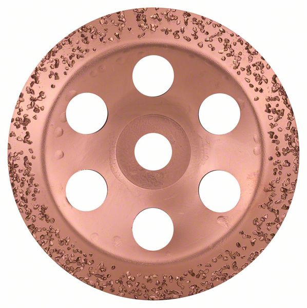 Hrncový brusný kotouc se zrnem z tvrdého kovu 180 x 22,23 mm; hrubý, šikmý