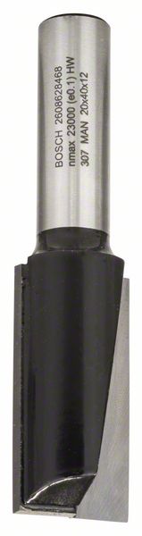 Drážkovací frézy 12 mm, D1 20 mm, L 40 mm, G 81 mm