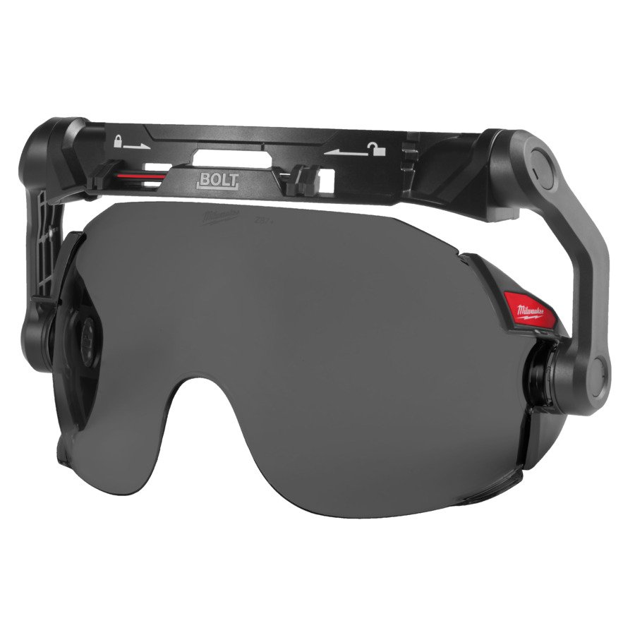 MILWAUKEE BOLT™ integrované ochranné brýle kompakt - tmavé 1 ks