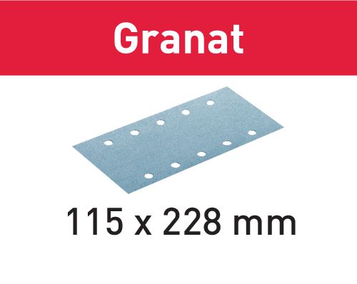 Brusný pruh STF 115X228 P120 GR/100 Granat